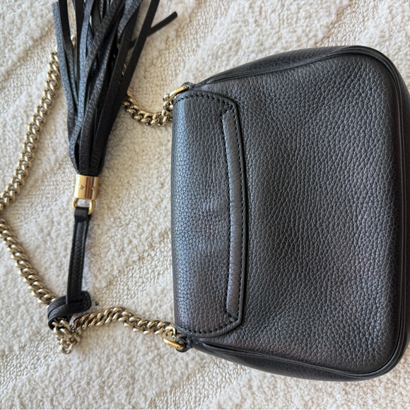 Gucci SoHo Black Leather Crossbody Bag - Picture 4 of 7
